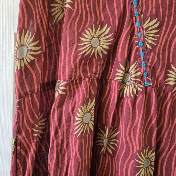 Gudrun Sjoden Sunflower Dress Red - Picture 3 of 4